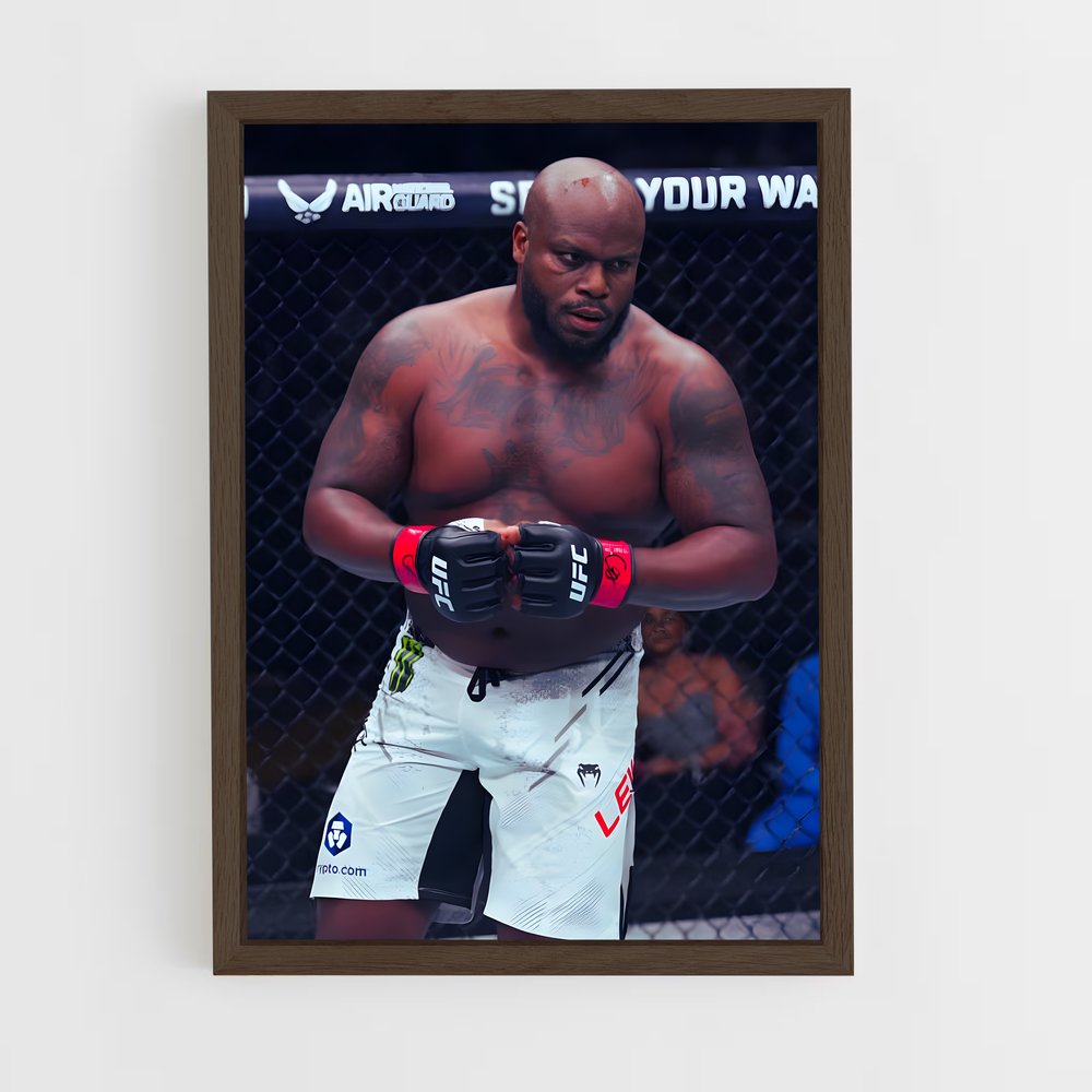 Poster Derrick en Action – affiche MMA (vue 5)